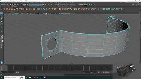 Autodesk Maya 2023 Hard Surface Modeling Practice 31