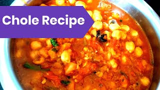 Chole Recipe Chickpea masala Pressure Cooker Chole