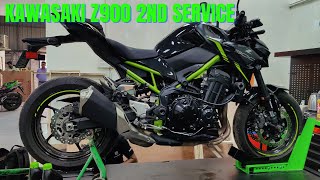 Kawasaki Z900 2nd Service & Cost details.