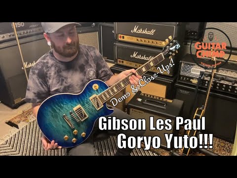 2020 Gibson Les Paul Standard Goryo Yuto Trans Blue Burst Quilt