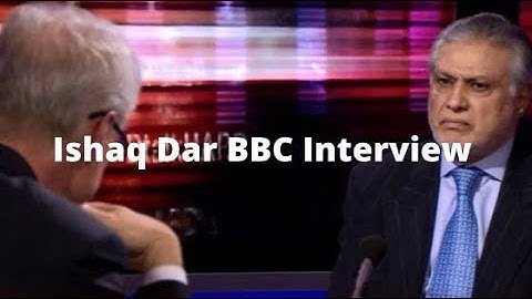 Full interview of Ishaq Dar With Anchor Stephen Sackur BBC HARDtalk, Courtesy by BNC News in HD