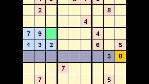 How to Solve Washington Times Sudoku Difficult April 3, 2022