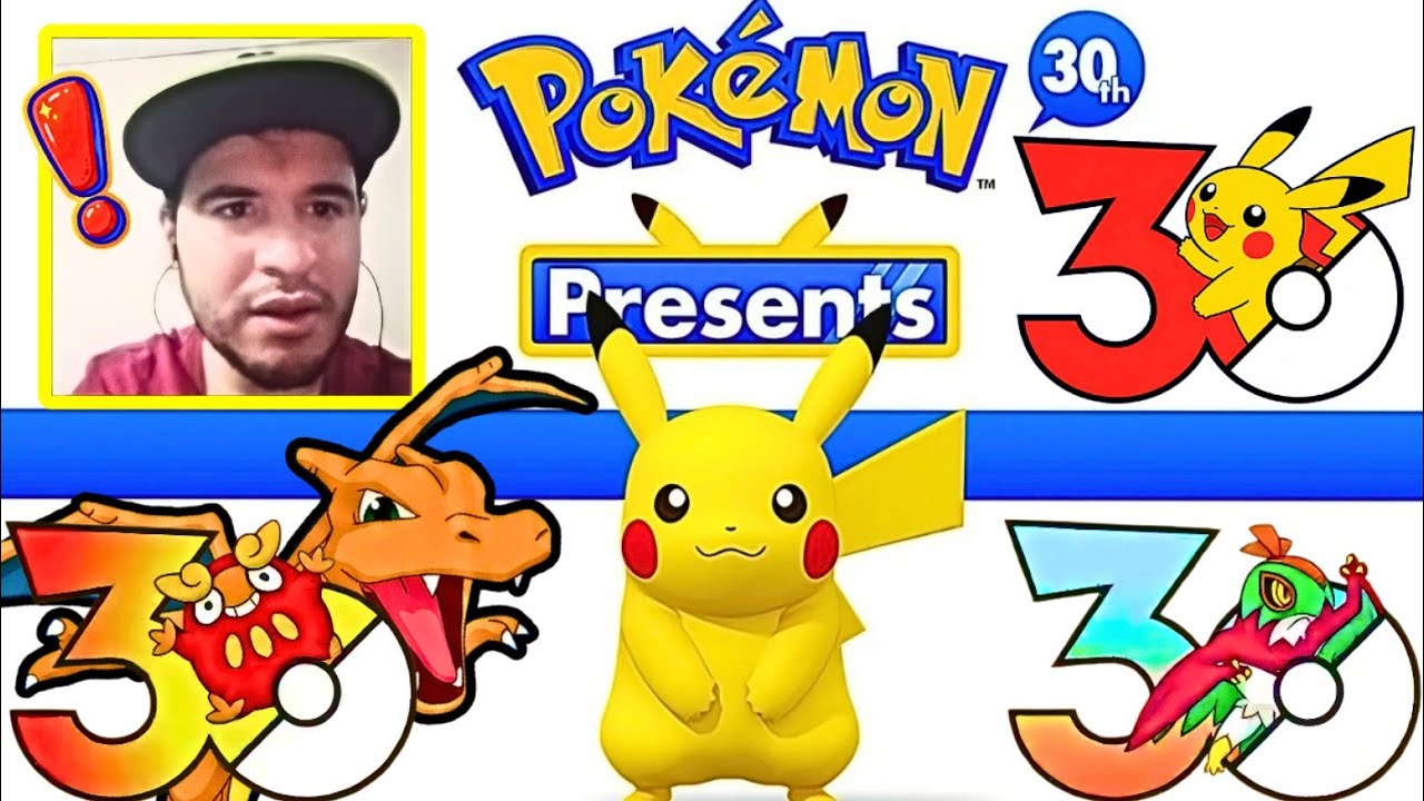 REACCIONO al ÉPICO POKÉMON PRESENTS, 30 ANIVERSARIO. #pokemonpresents #pokémonpresents #reaccionando