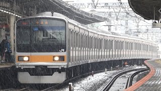 209系　1000番代　トタ81編成　阿佐ヶ谷駅