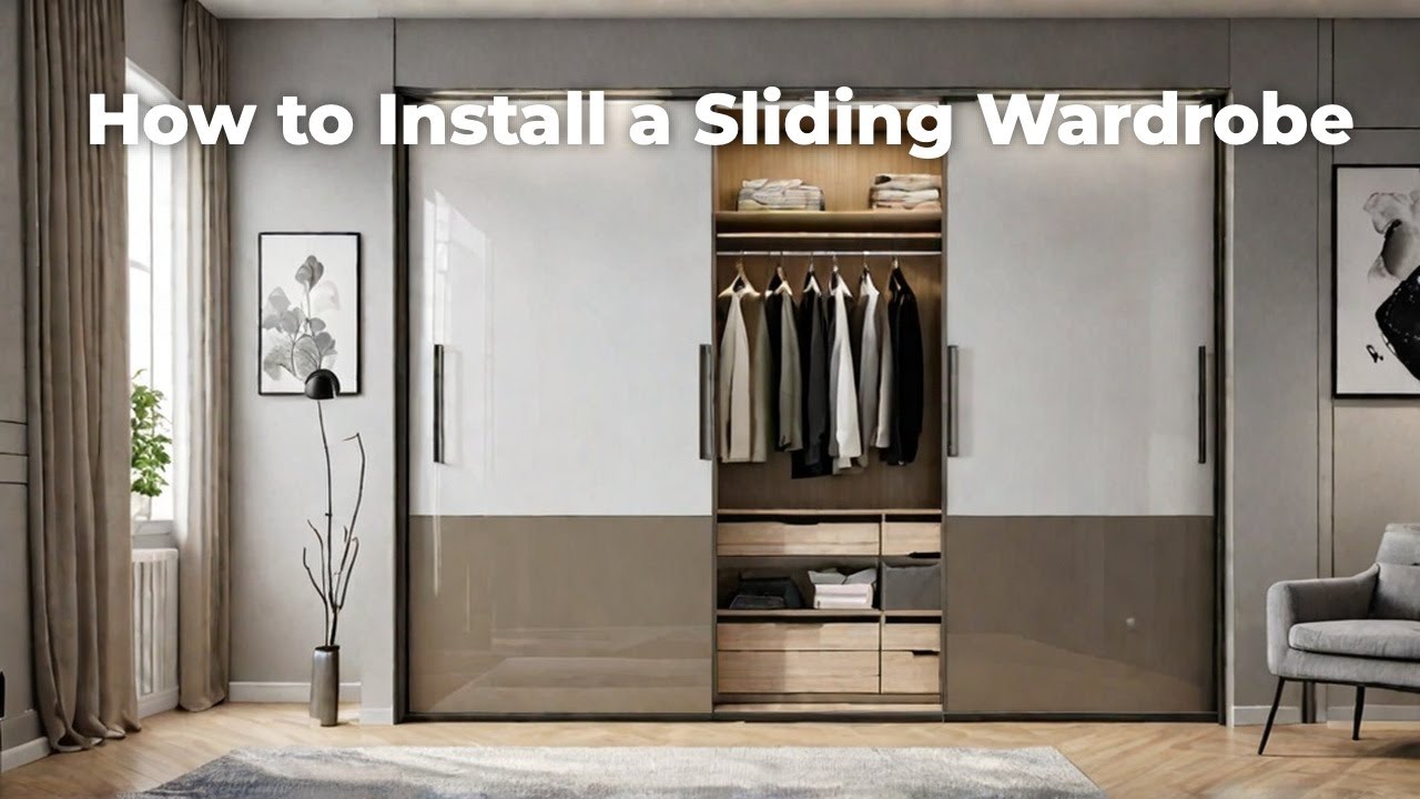 Sliding Robe Configuration I Installed a Sliding Wardrobe, Here's How You Can Too! - YouTube