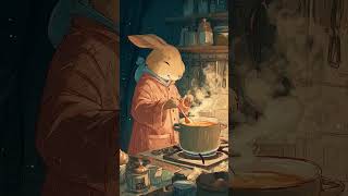 rabbit cooking #animation #aishorts#funtoos#animal
