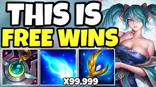 Sona Support is FREE WINS in Season 13 ... (ABUSE THIS TO CLIMB!)