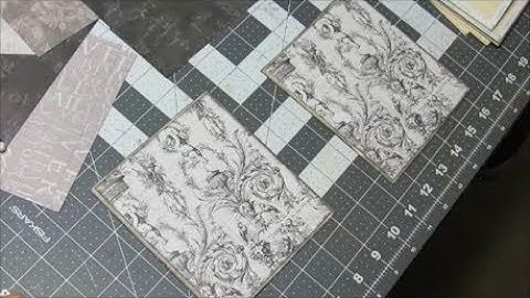 File Folder Mini Album Tutorial Part 4