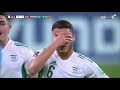 طرد ياسين تيطراوي لاعب منتخب الجزائر بعد التدخل العنيف للاعب المنتخب المصري 