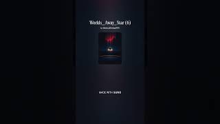 Worlds Away Star (Official Audio) | ALL BUM #CinematicPop #SlowBurn #NewMusic #Atmospheric #Melodic