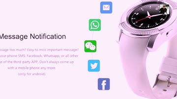 Bingo C6 Turbo White || Bluetooth and Sim Enabling Feature || Smartwatch