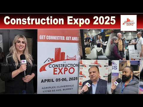 The Construction Expo 2025 Host Sonia West | Surrey | Sanjha TV