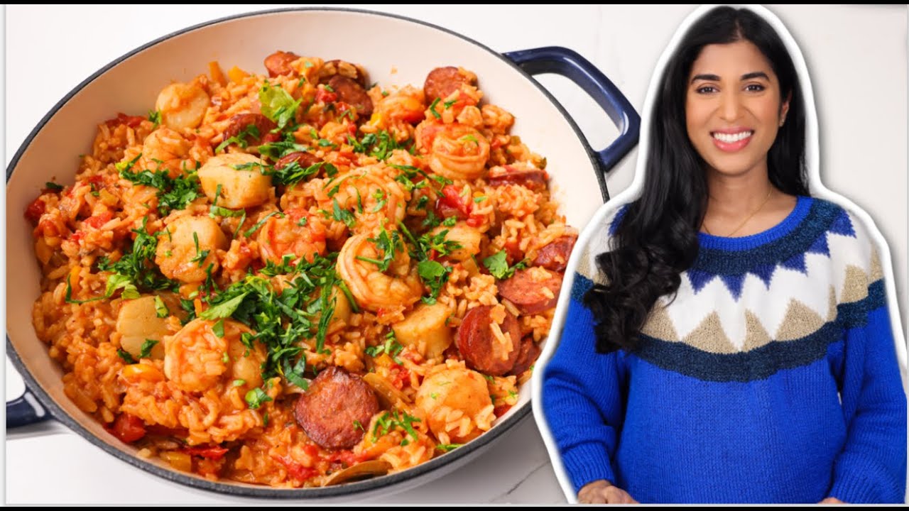 One Pot Seafood Jambalaya (Made with Canadian Seafood D) YouTube