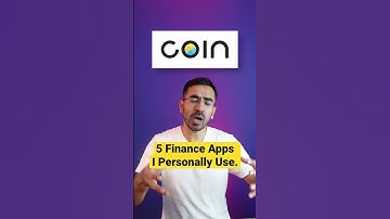5 Finance Apps that i ACTUALLY use !