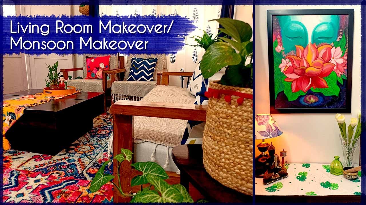 Living Room Extreme Makeover || Monsoon Makeover