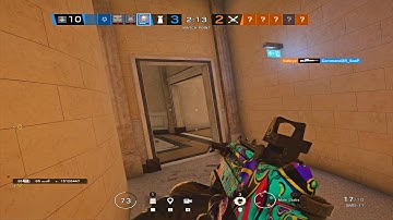 1v5 Smoke ace clutch match point
