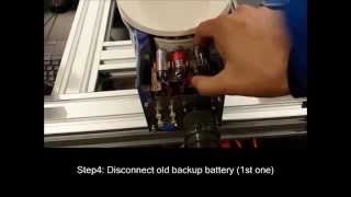 DENSO RC7 VP Robot - Encoder battery Replacement