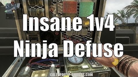 (MUST WATCH) Insane 1v4 Ninja Defuse In A GameBattles Match!