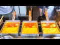 japanese street food - TAMAGOYAKI japanese omelette