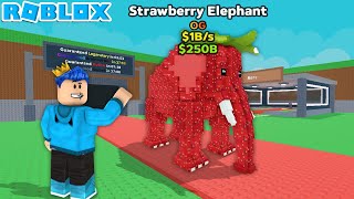 AKU DAPAT BRAINROT BARU DI ADMIN ABUSE!! BRAINROT OG STRAWBERRY ELEPHANT?! ROBLOX