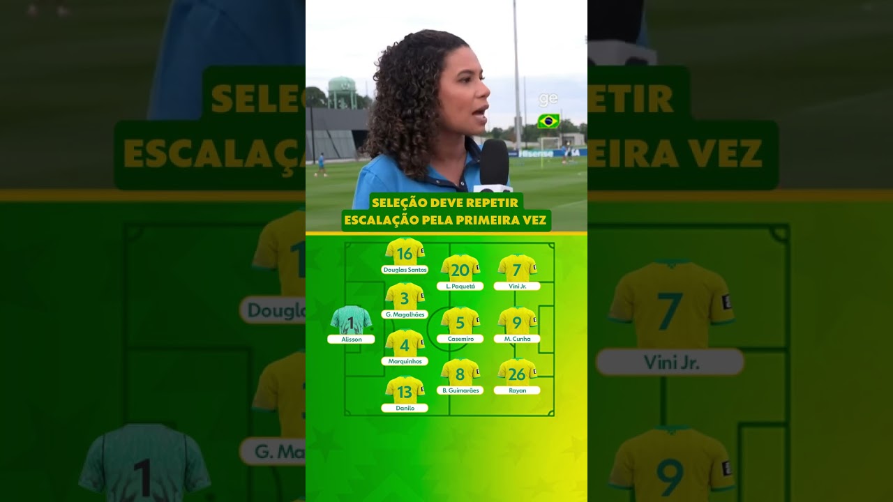 SERÁ QUE O ANCELOTTI ENCONTROU O TIME IDEAL PARA A COPA? | #shorts | Copa do Mundo | ge.globo