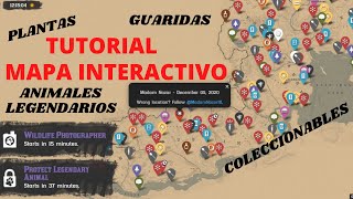 MANUAL HOW TO USE THE *INTERACTIVE MAP* /WEB JEANROPKE / RED DEAD REDEMPTIO 2 ONLINE