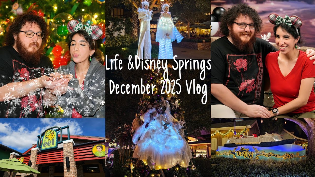 Life & Disney Springs December 2025 Vlog