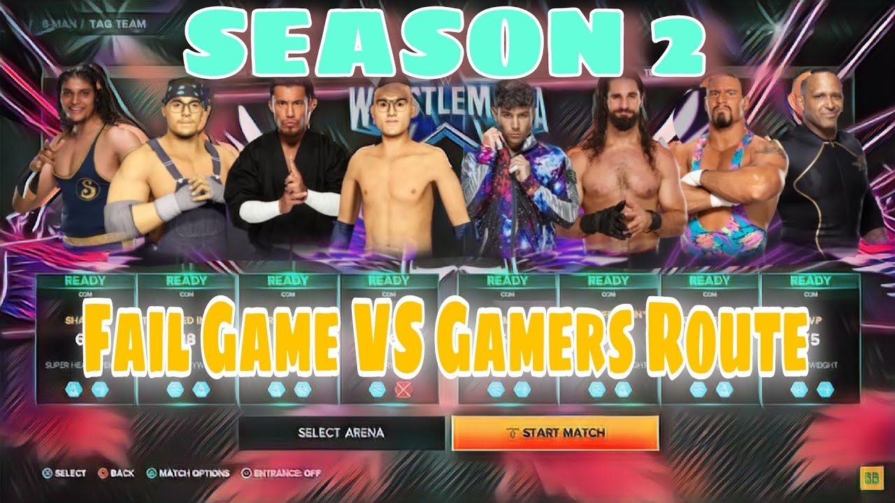 Fail Game VS Gamers Route SEASON 2 Part 1 - YouTube