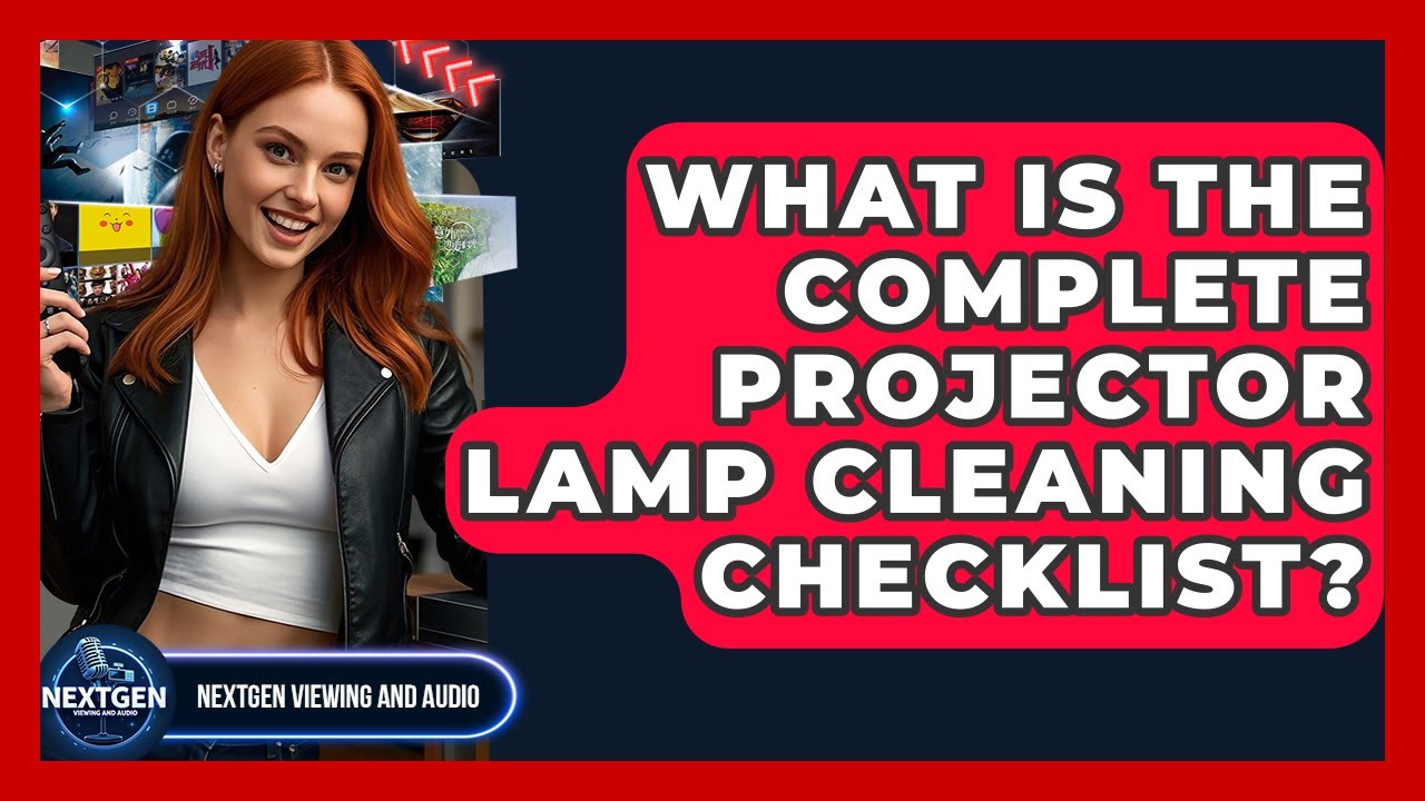 What Is The Complete Projector Lamp Cleaning Checklist? - NextGen Viewing and Audio