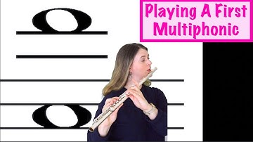 Playing or Teaching a First Multiphonic - Flute Tube Note