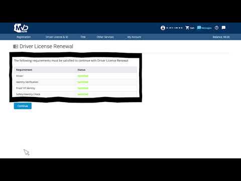 MVD Now Driver Lic Renewal