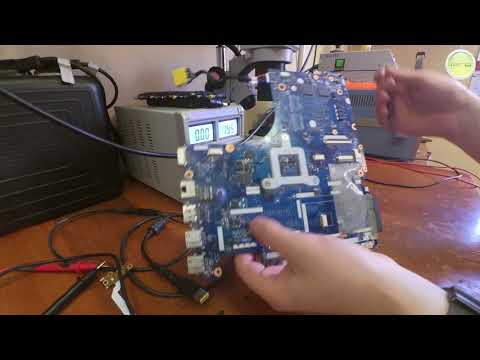 Диагностика, ремонт цепи питания. Ноутбук Lenovo G505S. LA-091P.