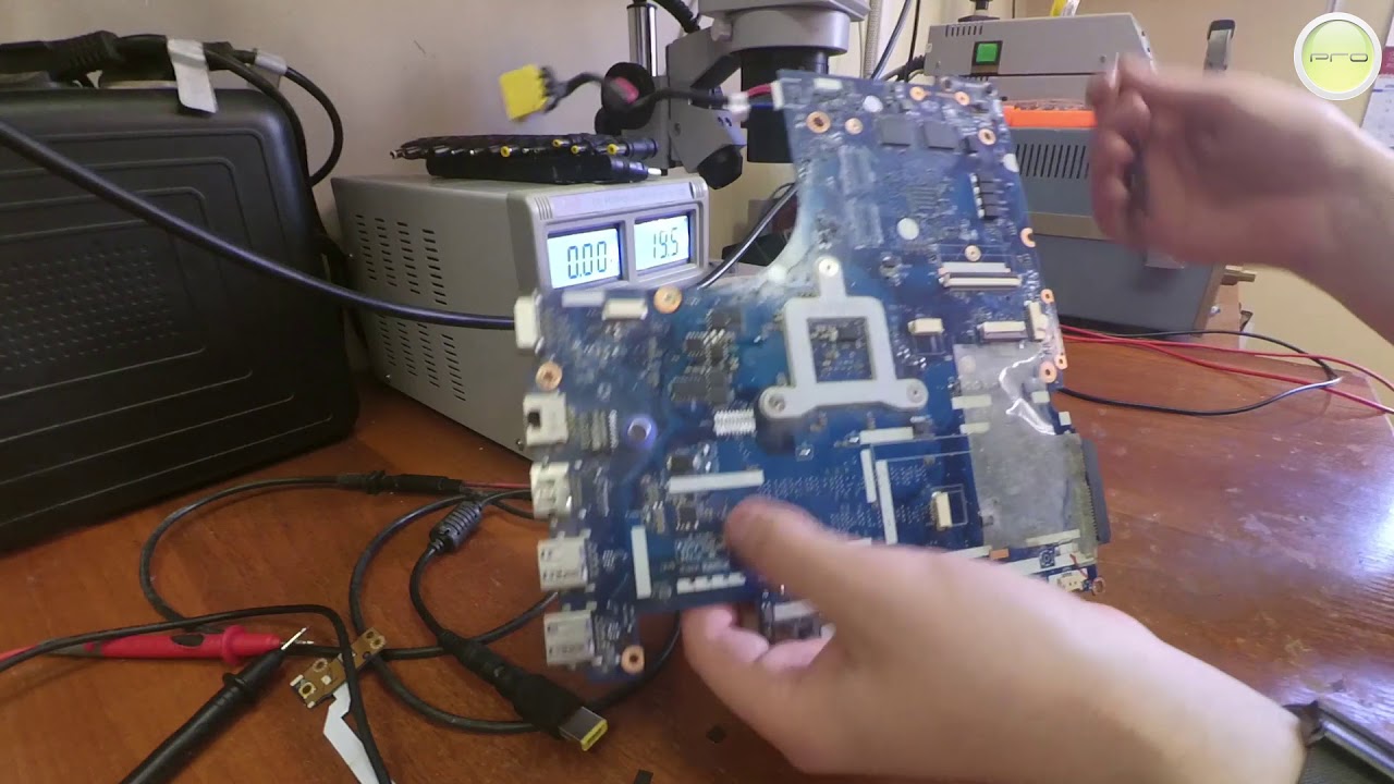 Диагностика, Ремонт Цепи Питания. Ноутбук Lenovo G505S. LA-091P.