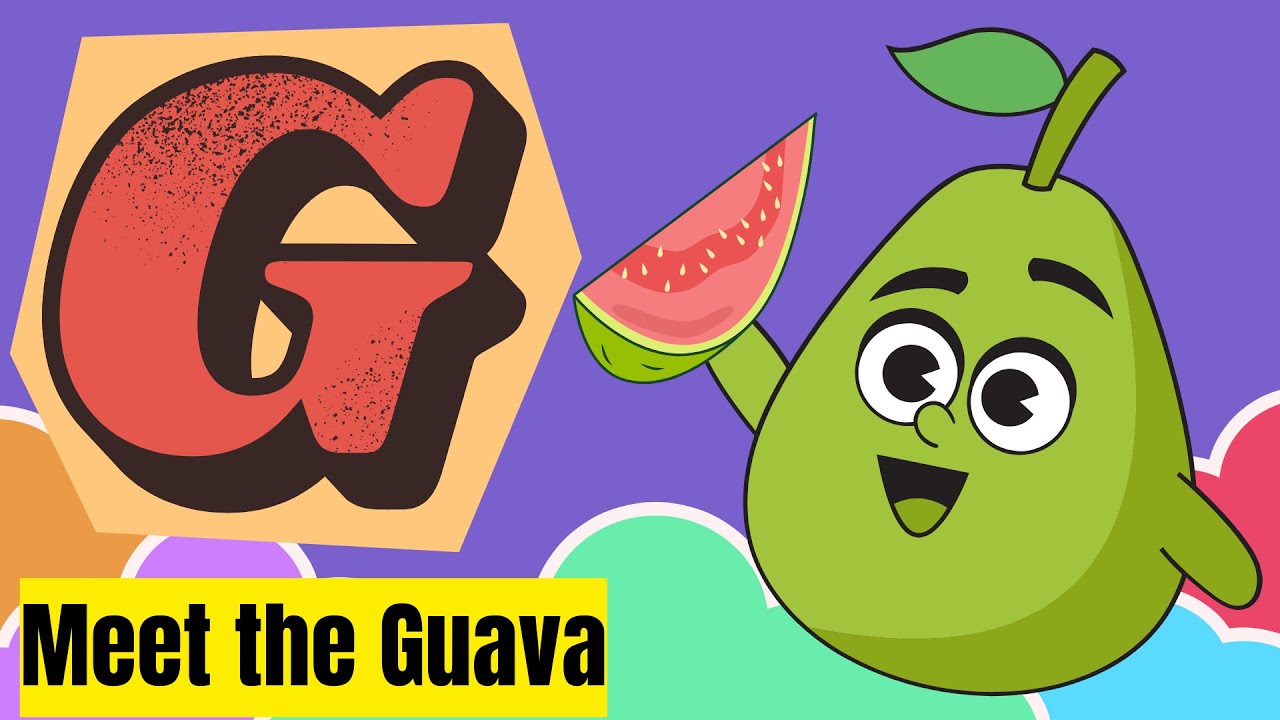Guava Vitamin C Superhero l  Fun Fruit Adventures for Kids l kidomania