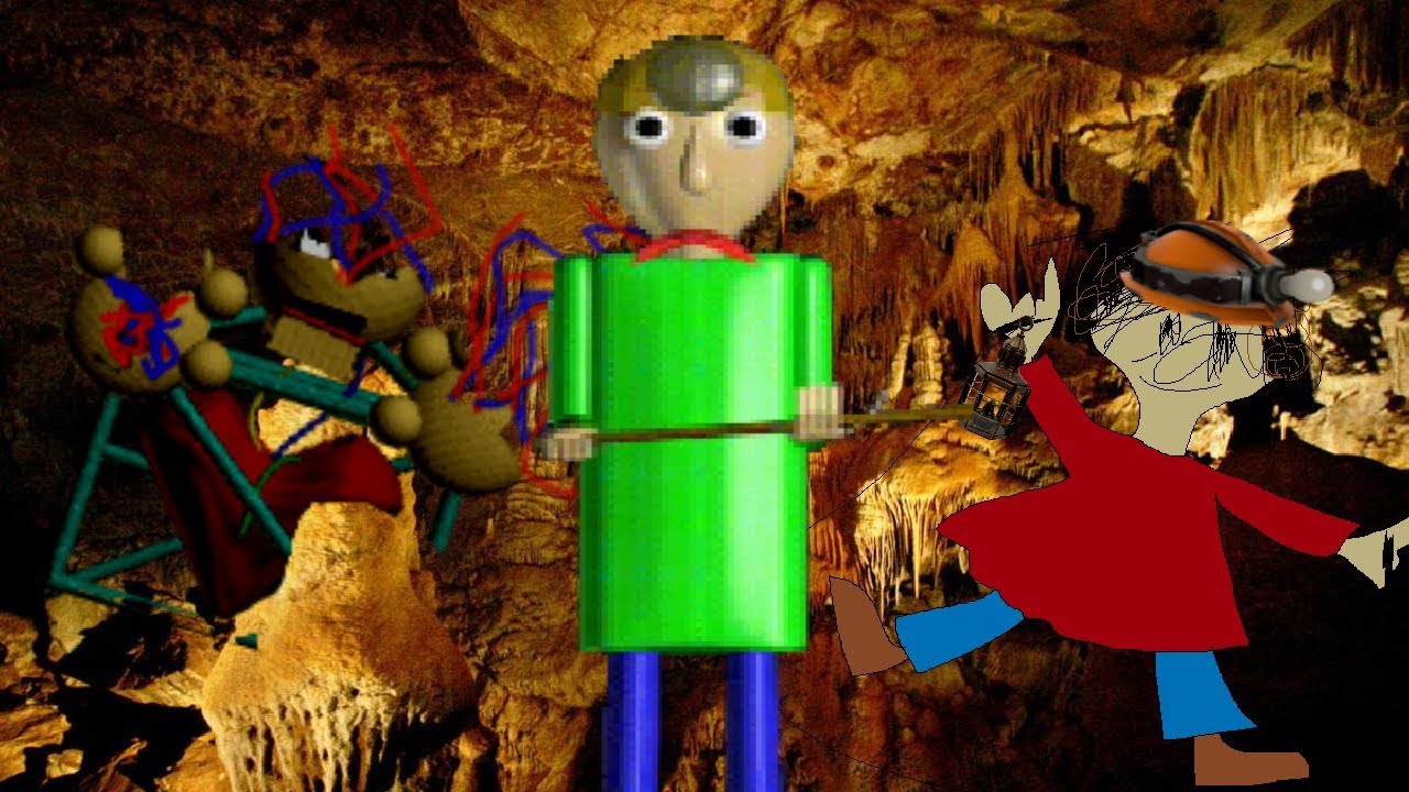 Tunnels, Minerals, and Baldi!! ~ Baldi's Basics Into the Deep Dark ...