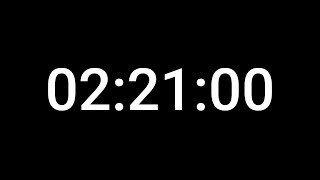 2 Hour 21 Minute Countdown