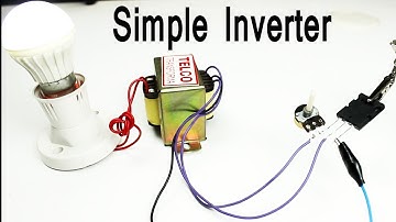 Make an inverter using 1 transistor