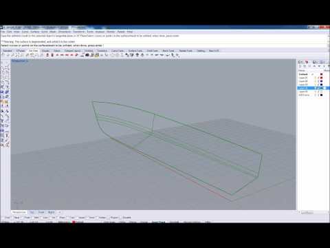 Flatten Surface With Rhino