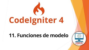 Curso CodeIgniter 4 | Funciones de modelos