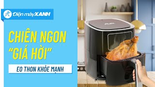 Nồi Chiên Không Dầu Ava Chiên Nướng Dễ Dàng, An Toàn Cho Sức Khỏe Af40155D Điện Máy Xanh