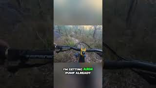 Rocky Mountain Biking POV: Arm Pump Struggle is REAL! #shorts