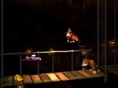 Donkey Kong Country - 101% Walkthrough, Part 24 - Trick Track Trek