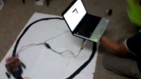 IEEE Project 2012 on Image Processing controlled Line Follower Robot