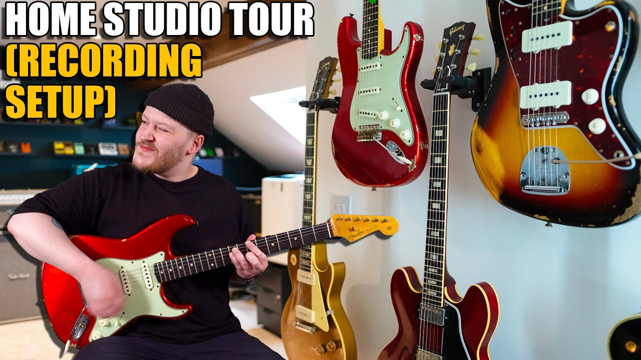 A Guitar Youtuber's Home Studio Tour (Recording Setup)