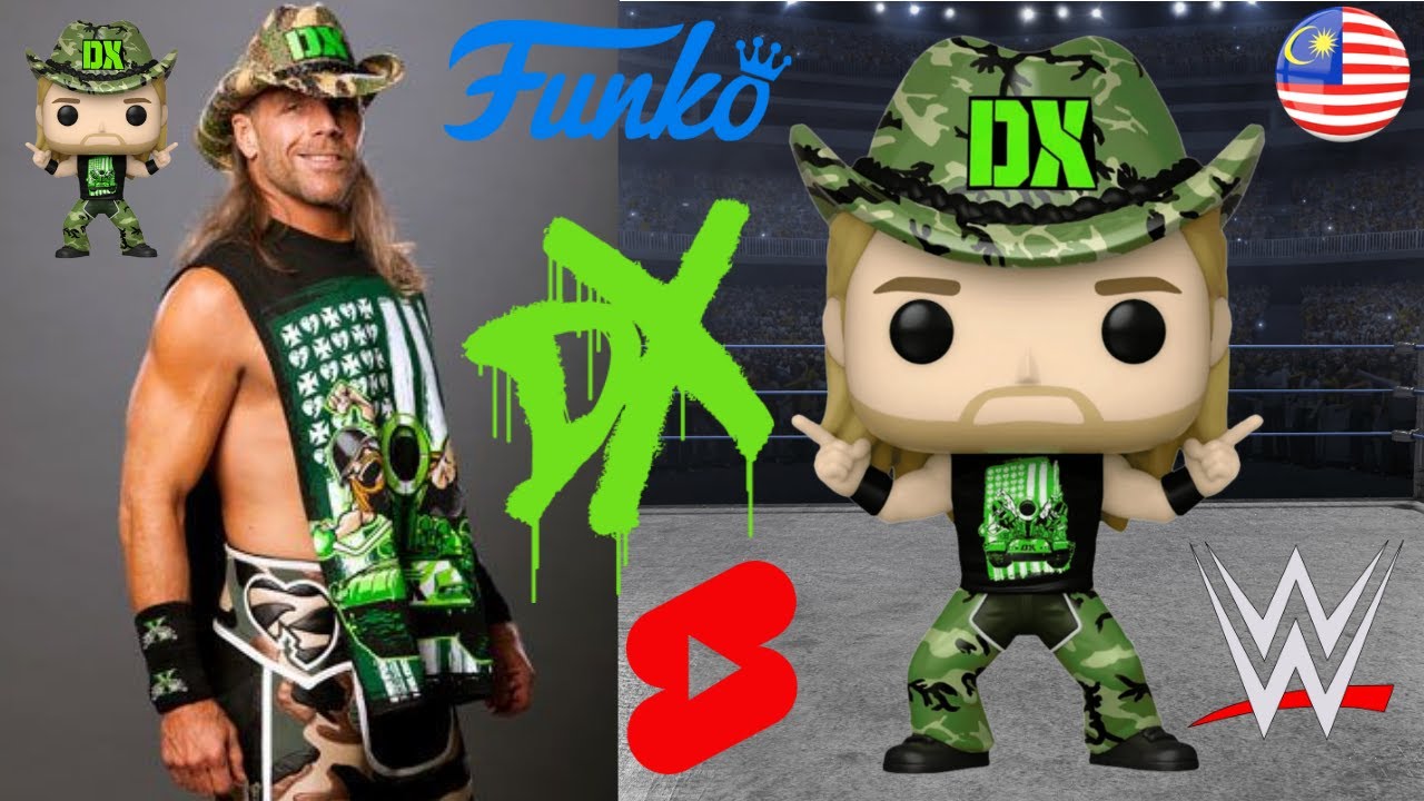 Funko Pop WWE DX Shawn Michaels Special Edition Unboxing Music 