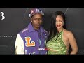 Rihanna and A$AP Rocky arrive at 'Fenty Beauty and Fenty Skin beauty' event