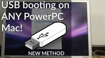 NEW METHOD: How to boot from USB on Most NewWorld PowerPC Macs!