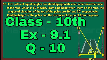 Ex 9.1 Q 10 Green Board || Class 10th Exercise 9.1 Question 10 Green Board || class 10th ex 9.1 q 10