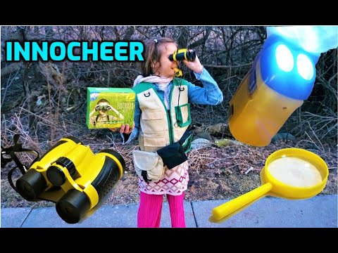 Комплект исследователя INNOCHEER для детей, набор для приключений с биноклем, фонариком | Каролина