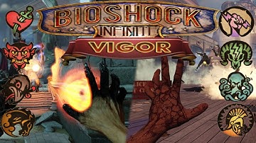 Bioshock Infinite All Vigors + demonstrated 1080p HD